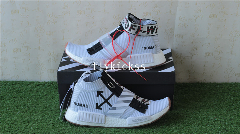 OFF-WHITE x Adidas NMD City Sock Real Boost